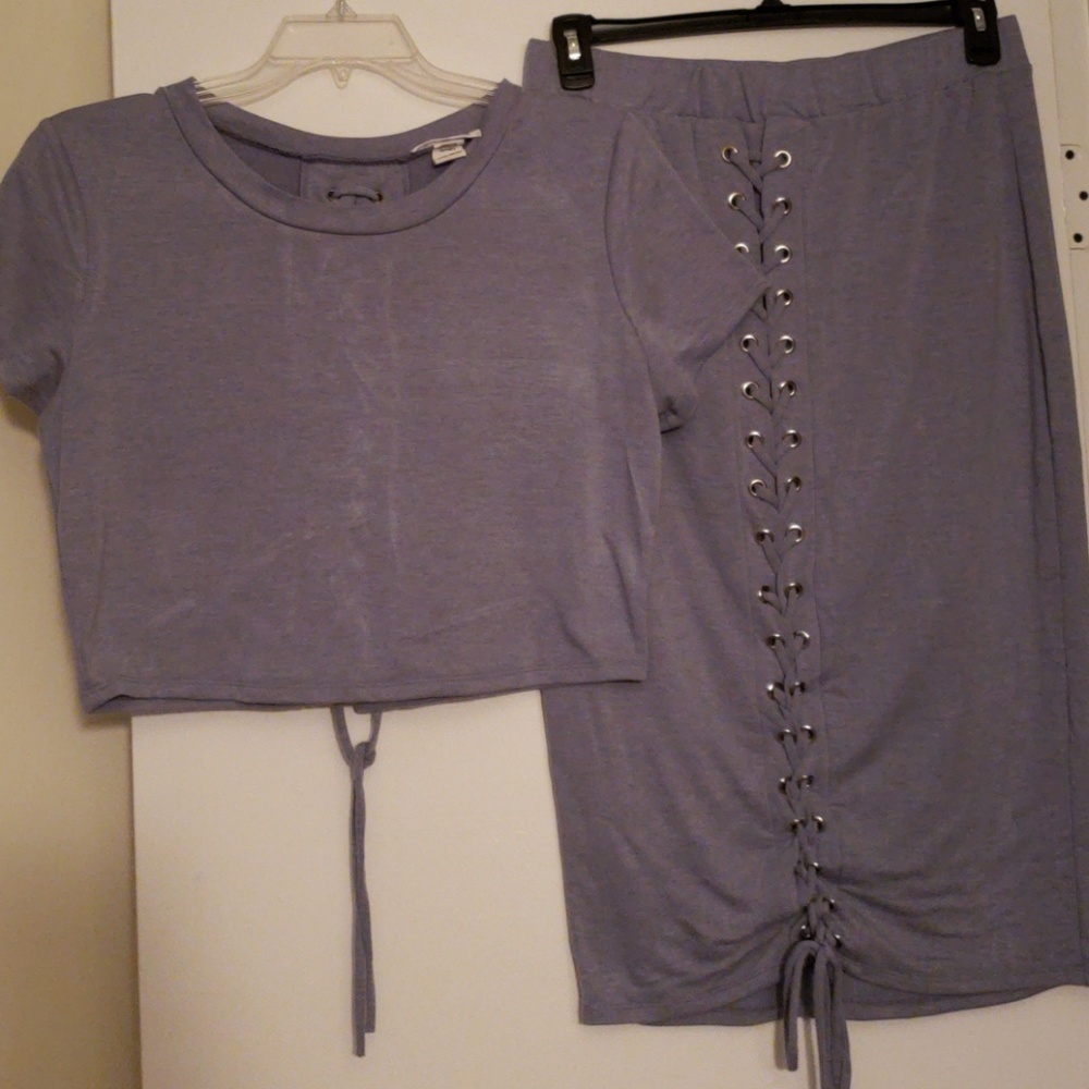 2 piece skirt set